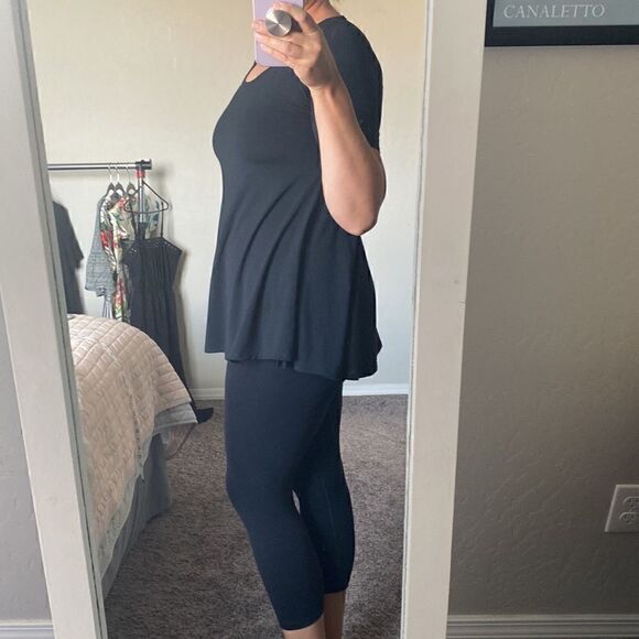 Lularoe black tunic  - Picture 6 of 7